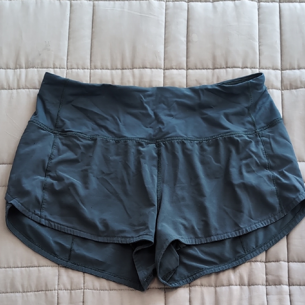 Lululemon Athletica High Waisted Speed Up Short